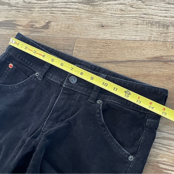 Hudson black corduroy boot cut pants 27 - Picture 7 of 11